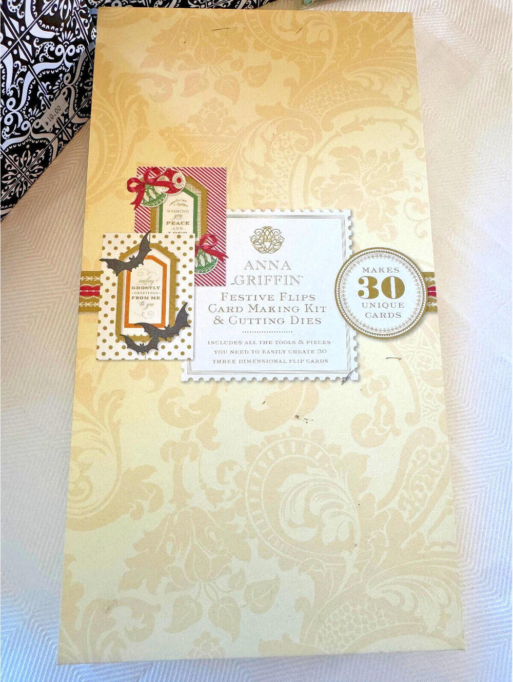 Anna Griffin FESTIVE FLIPS Card Making Kit with Cutting Dies Complete Kit AG522